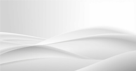 white smooth light lines background. Vector illustration.