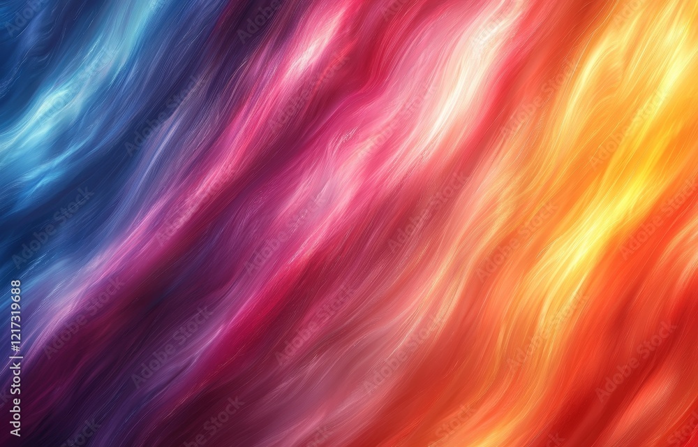 Poster summer poster design featuring a retro grainy gradient background with seamless teal abstract wave p