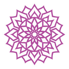 Handcrafted Islamic Mandala Design for Modern Art