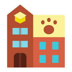 Vet School Icon Style
