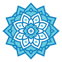 Unique Islamic Mandala Art for Mindful Meditation