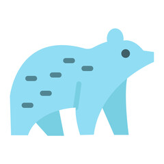 Polar Bear Icon Style