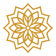 Traditional Islamic Mandala Design for Spiritual Art