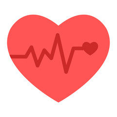 Heart Monitor Icon Style