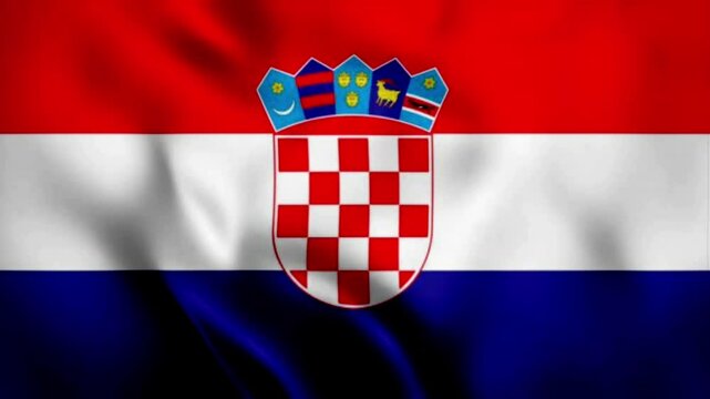 Croatia wavin flag