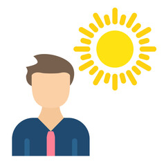 Tanning Addiction Icon Style