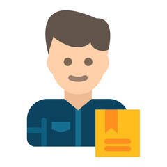 Courier Service Icon Style