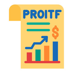 Profit Icon Style
