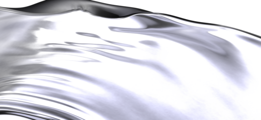 Silver Fabric Drape Abstract Background