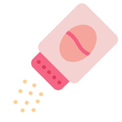 Baby powder Icon Style