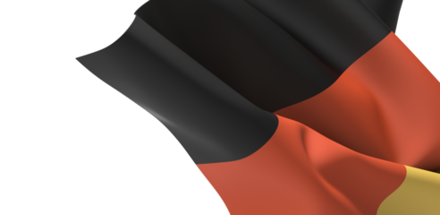 A vibrant German flag waving proudly Germany flag proud nation.png