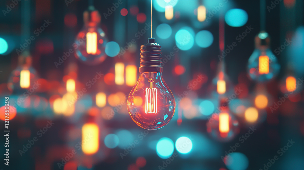 Aufkleber abstract technology background showcases a vibrant array of digital innovation.