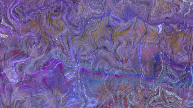 An abstract psychedelic liquid gradient texture motion graphic background design.