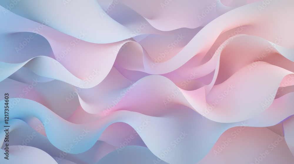 Poster abstract background with a wave-like pattern. the wave is made up of multiple layers of different sh