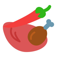 Flavorful Fare Icon Style