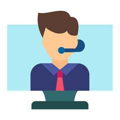 Virtual agent Icon Style