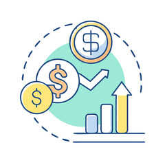 currency devaluation icon, currency devaluation vector illustration-simple illustration of currency devaluation, perfect for currency devaluation logos and icons