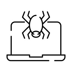 Bug virus  icon