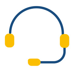 Headset Aid Icon Style