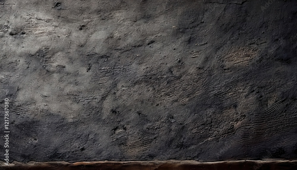Aufkleber weathered dark concrete texture with rough surface patterns and subtle scratches, ideal for industrial designs and background