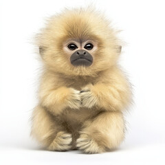 Obraz premium Golden Lion Tamarin Baby Portrait.