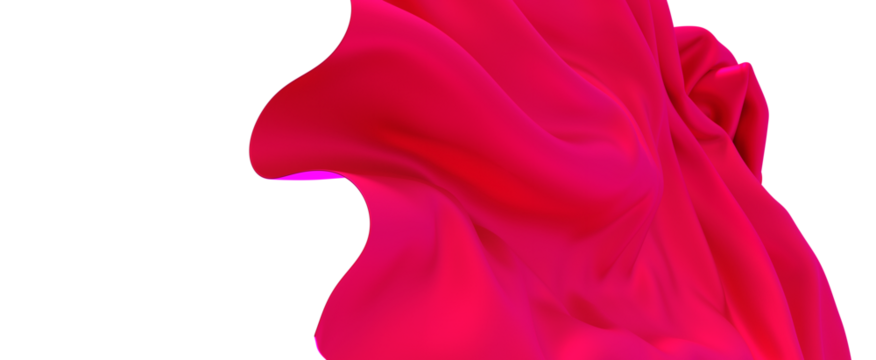 Pink satin fabric drapes beautifully The soft folds and smooth texture are elegant and luxurious