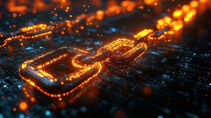A conceptual image of a secure blockchain wallet with a multi-layered defense system to prevent hacking attempts. 452