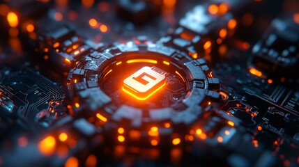 A blockchain shield with multiple layers, symbolizing advanced security mechanisms that prevent tampering or fraud. 462