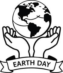 High-Quality Vector Graphic for Earth Day Celebrations