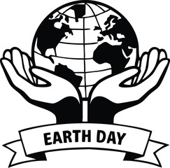 Earth Day Logo Template for Eco-Friendly Projects
