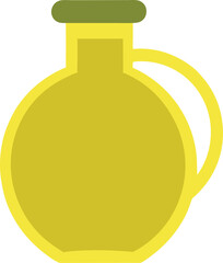 Olive oil vector illustration