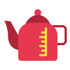 Electric Tea Kettle Icon Style
