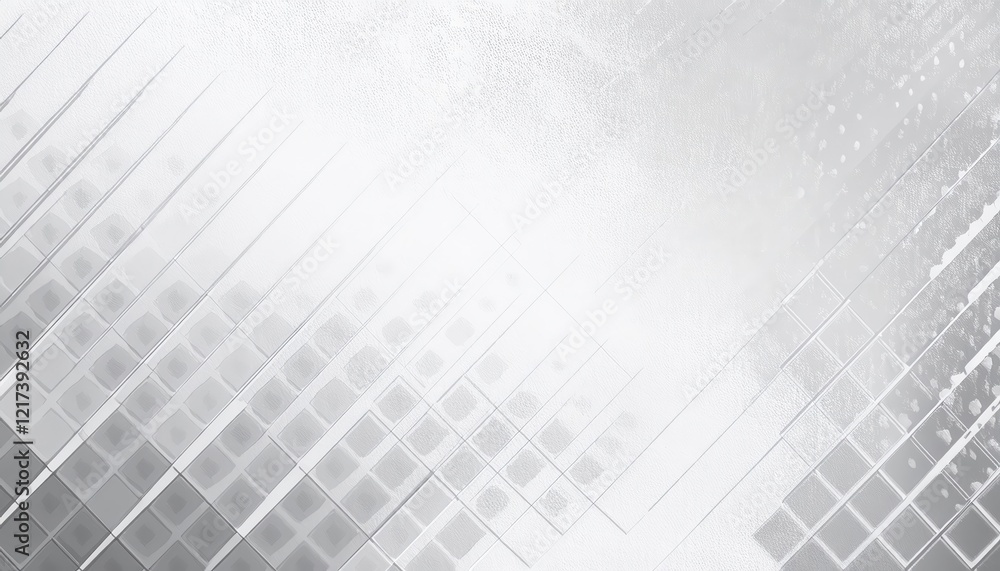 Aufkleber monochrome geometric abstract pattern with layered rectangles and soft gradients for minimalist background and modern designs