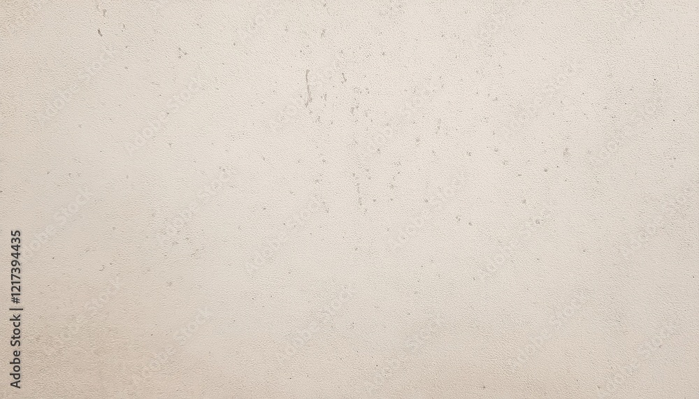 Poster light beige textured plastered wall surface with subtle imperfections, perfect for background use in design or presentation