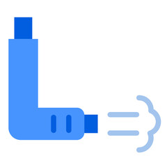 Fototapeta premium Vector Design Inhaler Icon Style