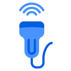 Vector Design Ultrasound Icon Style