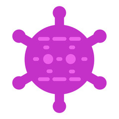 Vector Design Virus Icon Style
