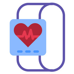 Vector Design Medical Bracelet Icon Style