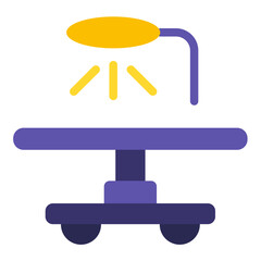 Vector Design Operating Table Icon Style