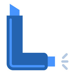 Vector Design Asthma Inhaler Icon Style