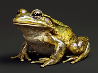 Naklejka premium Close up of a Frog
