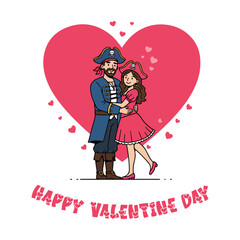 Happy Valentine's Day creative Valentine's Day celebration Valentines day with a romantic couple