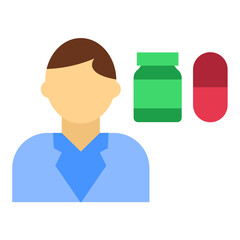 Vector Design Medication Organizers Icon Style