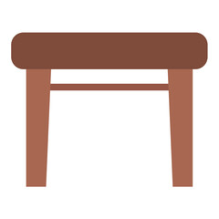 Vector Design End Table Icon Style