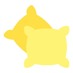 Vector Design Accent Pillow Icon Style