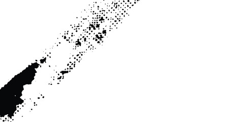 Dots halftone white and dark blue vector line color pattern gradient grunge texture background. grunge brush strokes ink paint isolated on white background. modern