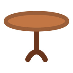 Vector Design Bistro Table Icon Style