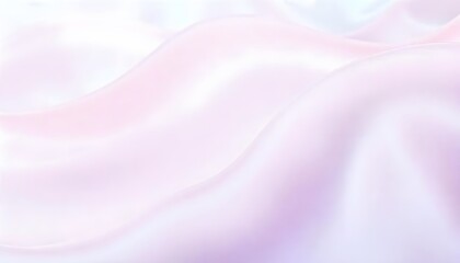 Fototapeta premium Gentle Pastel Fabric Waves with Subtle Shimmer Creating a Soft Texture