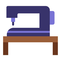 Obraz premium Vector Design Sewing Table Icon Style