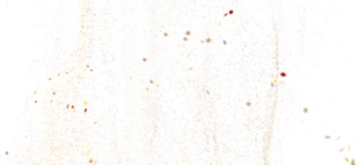 Abstract background with gold dust particles and white space. Ideal for design and texture overlays.